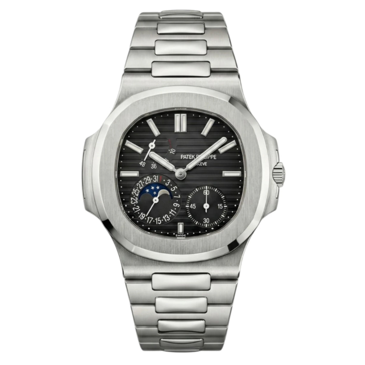 Patek Philippe Nautilus 5740/1G Mirror Watch - Black