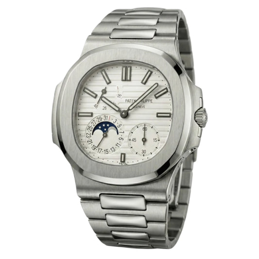 Patek Philippe Nautilus 5740/1G Mirror Watch - White