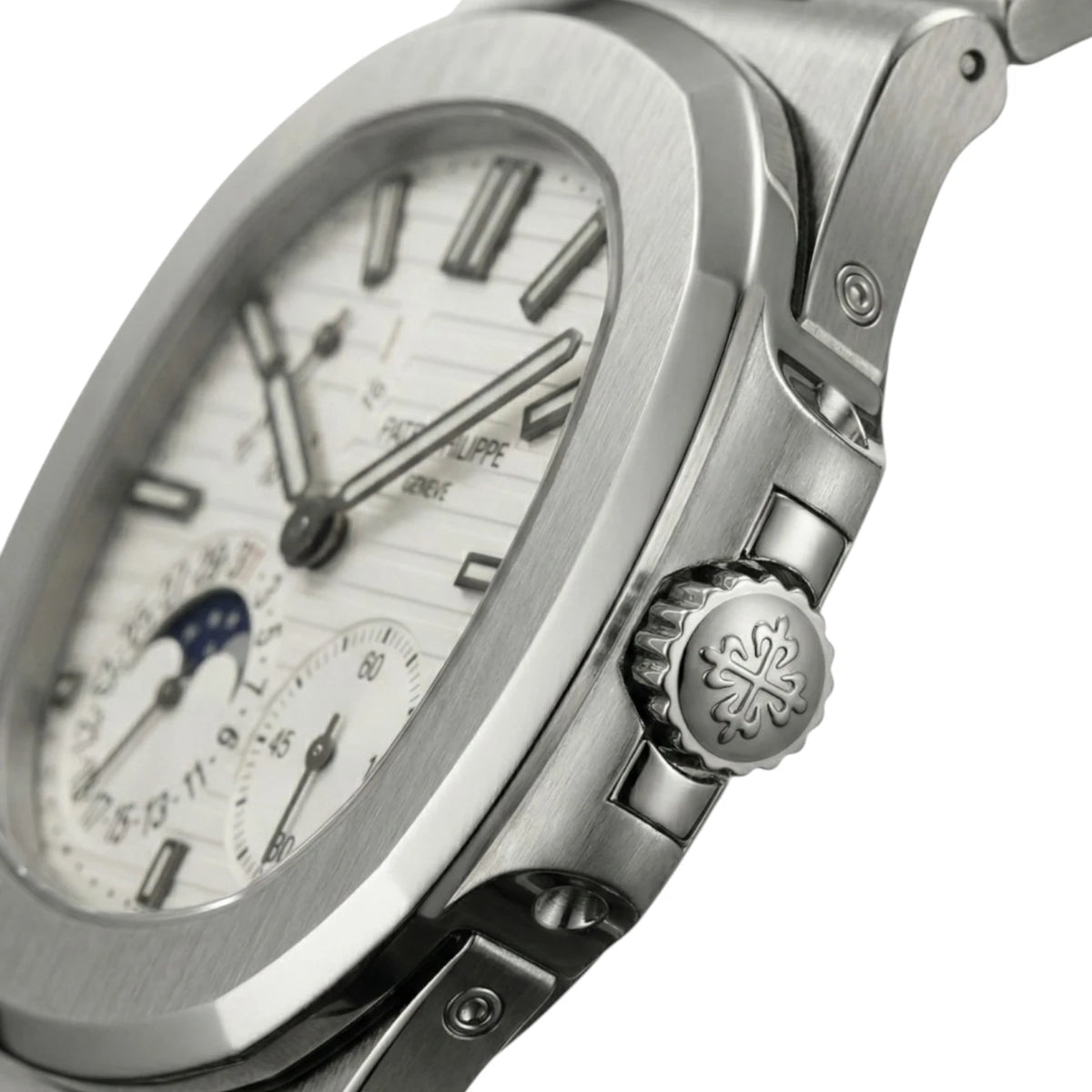 Patek Philippe Nautilus 5740/1G Mirror Watch - White