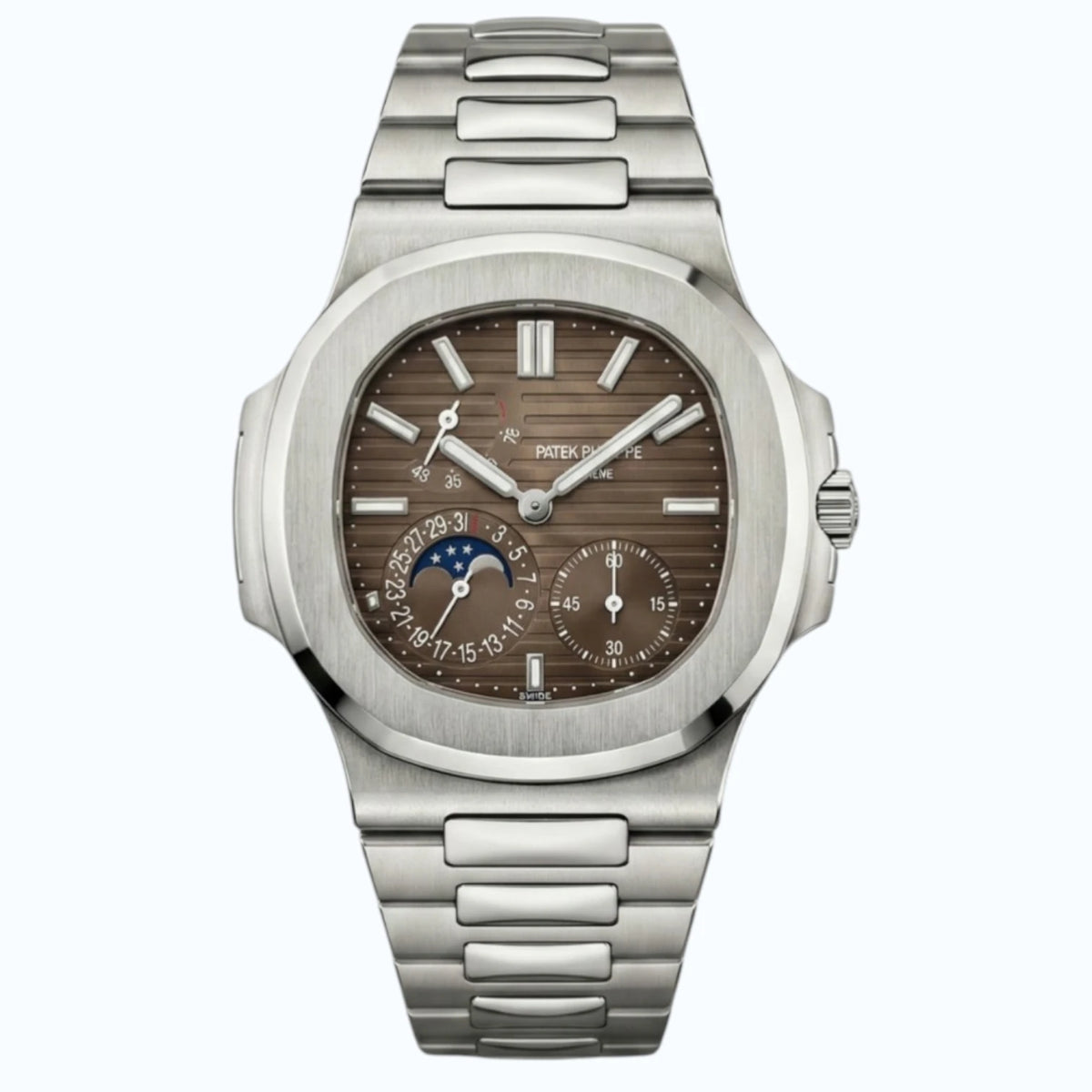 Patek Philippe Nautilus 5740/1G Mirror Watch - Brown
