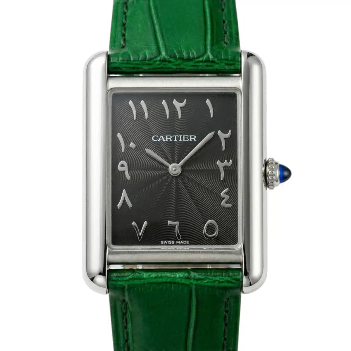 Cartier Tank Louis Mirror Watch - Black - Men - image 6