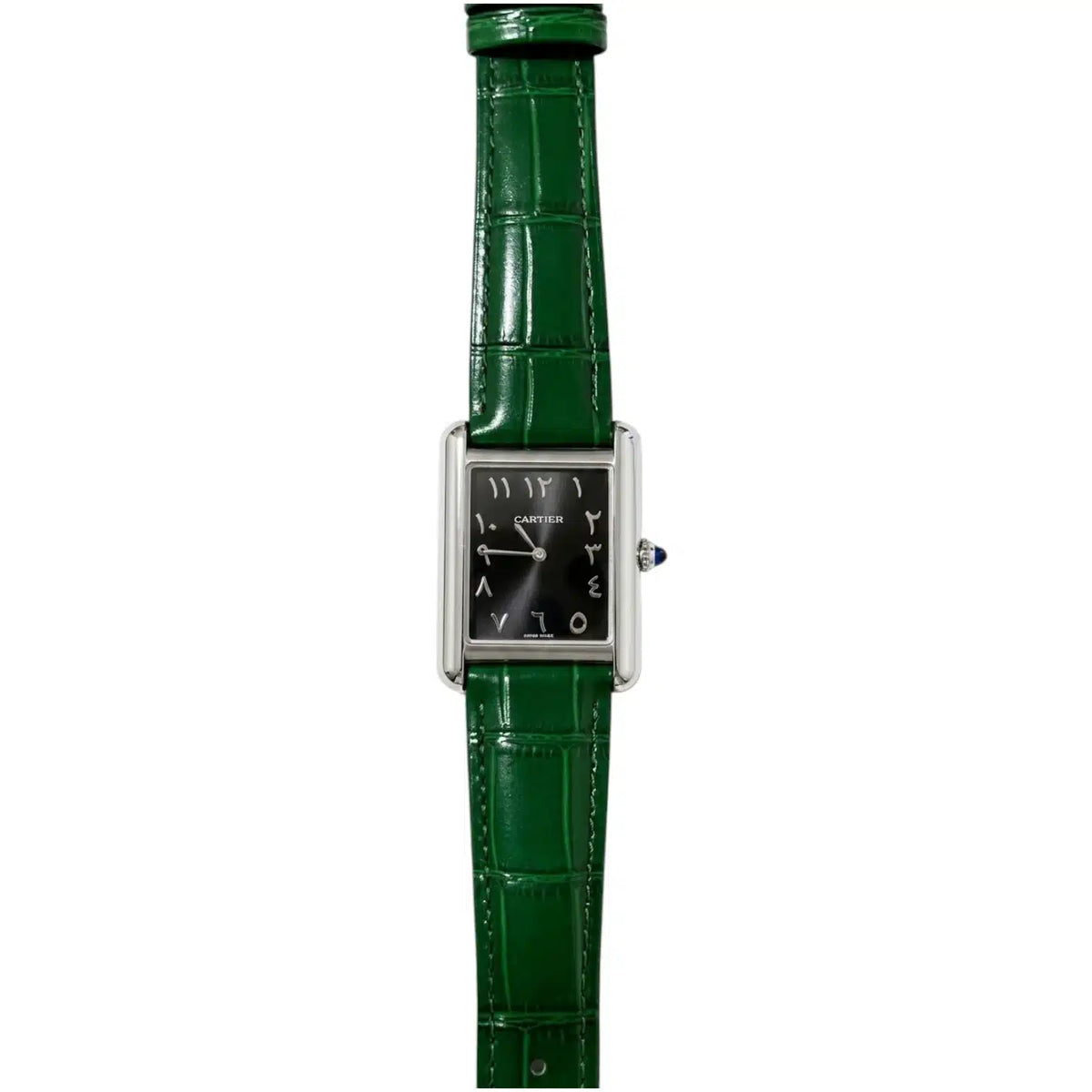Cartier Tank Louis Mirror Watch - Black - Men - image 3