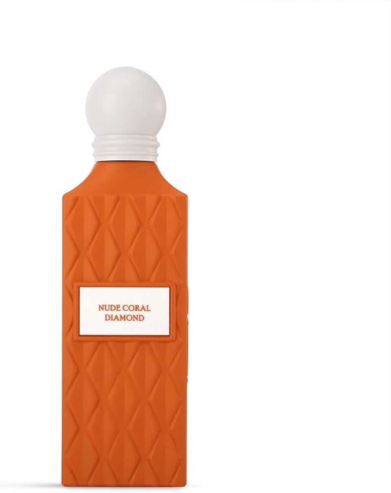 Ibrahim Al Qurashi Nude Coral Diamond Perfume - Luxury Eau de Parfum with Warm Sunset Touch, 150 ml