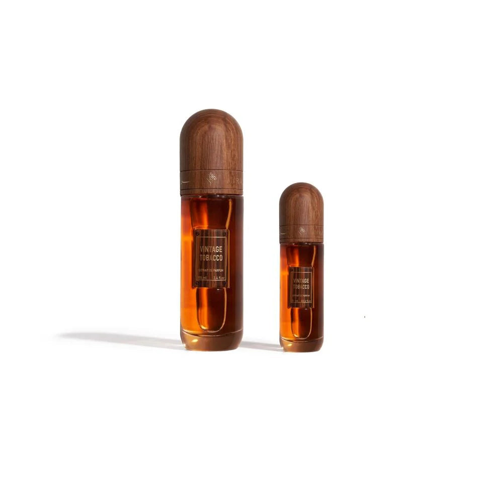 IBRAQ Vintage Tobacco Perfume Set - Extrait De Parfum - 100ml - Unisex