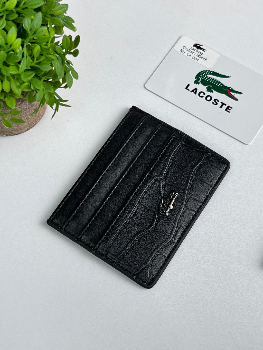 Lacoste Black Card Holder