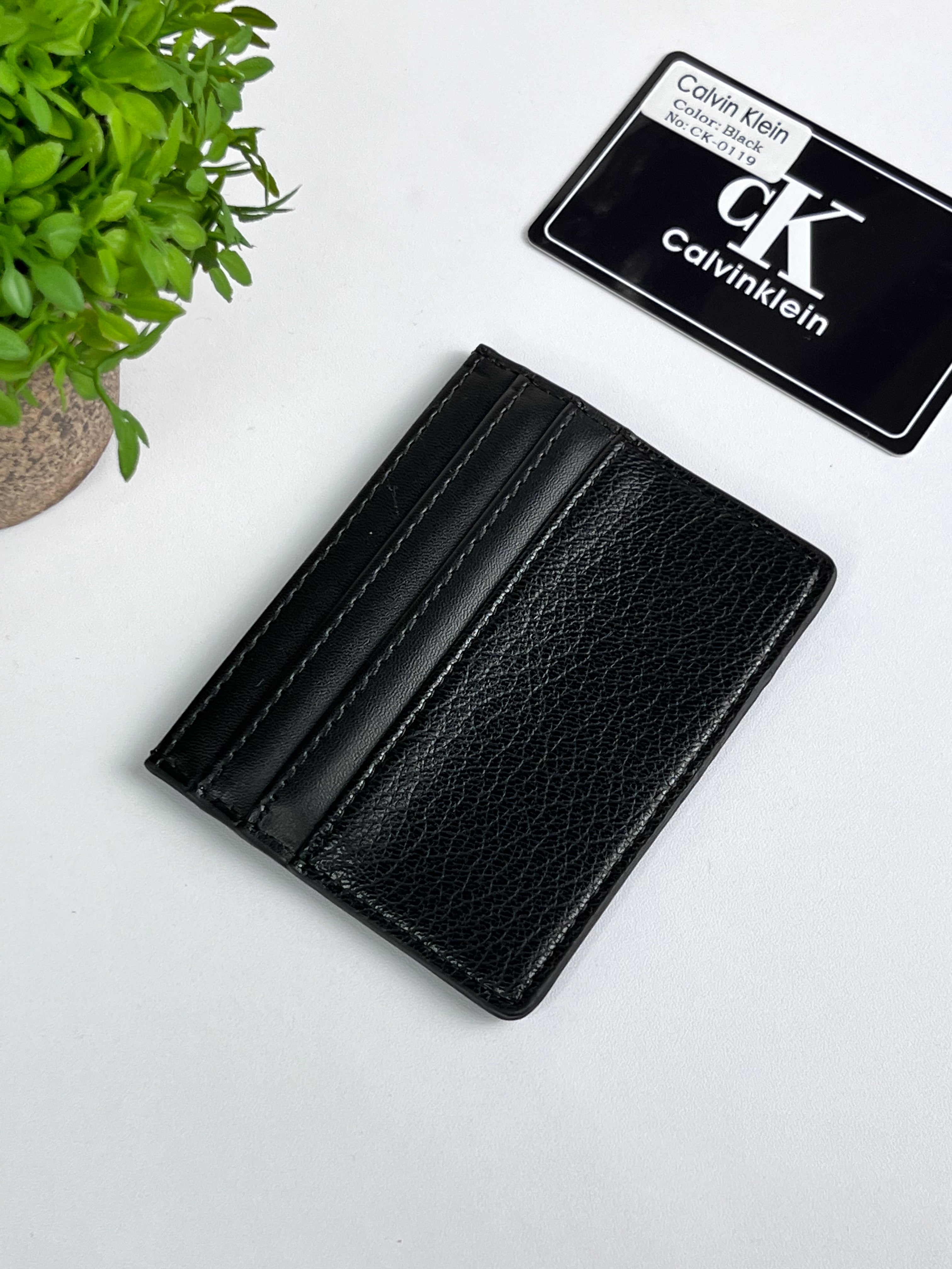 Calvin Klein Classic Black Card Holder