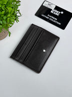 Mont Blanc black card holder