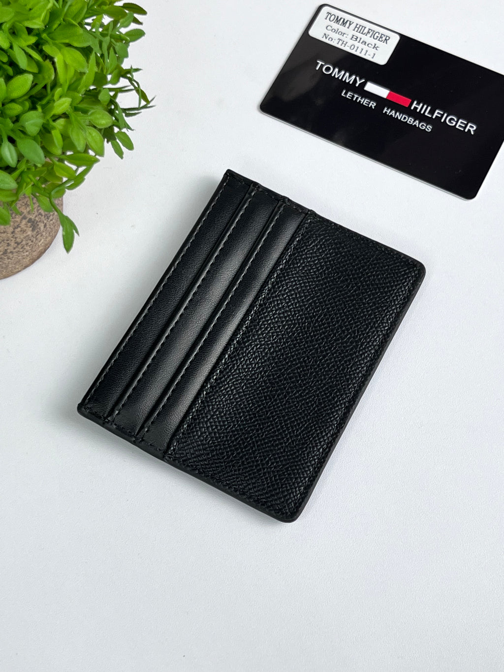 Tommy Hilfiger and mercedes black card holder