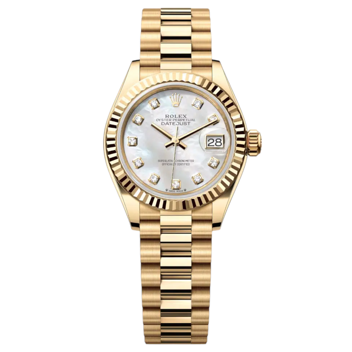 Rolex Datejust Mirror Watch for Women