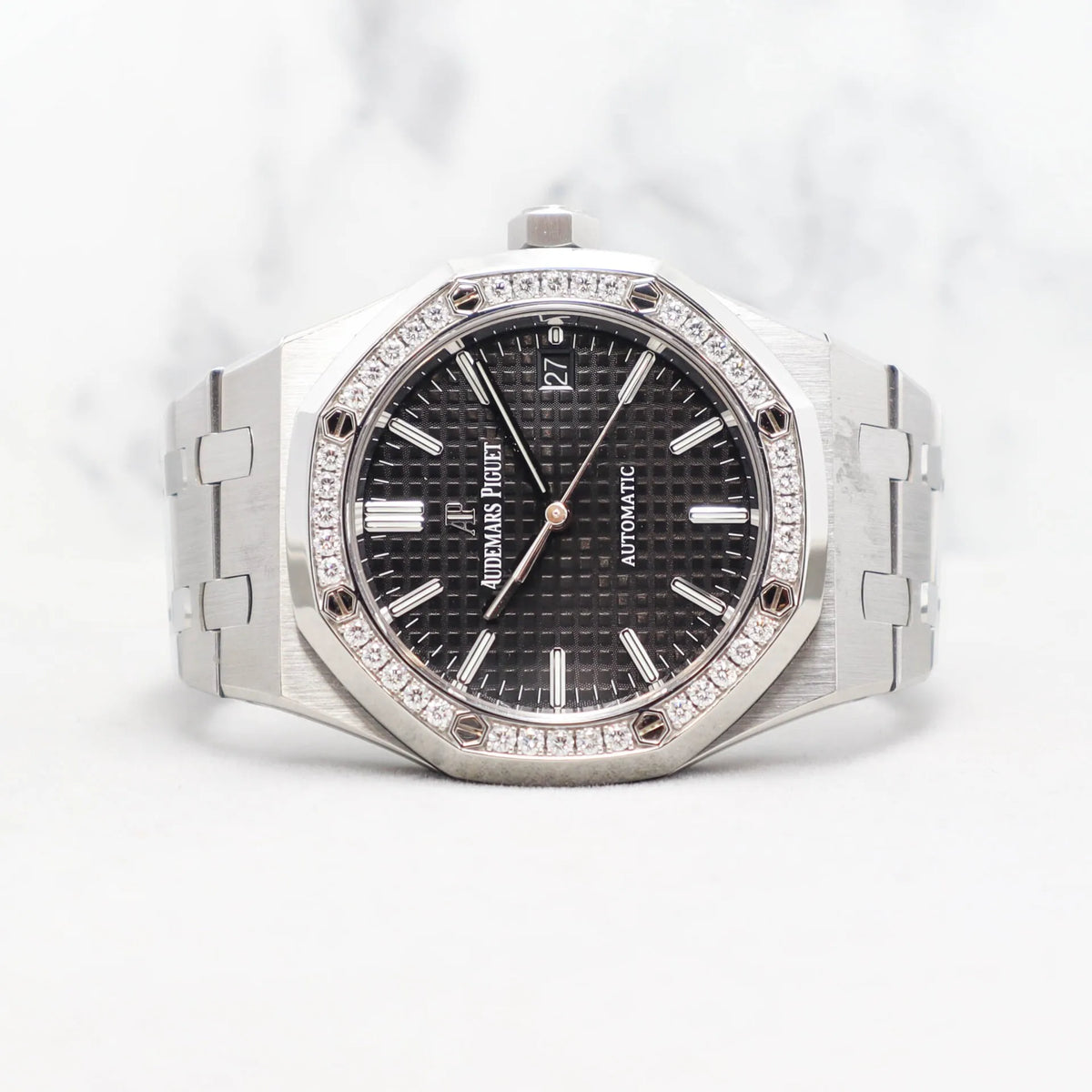Audemars Piguet Royal Oak Mirror Watch - Black - Men - View 3