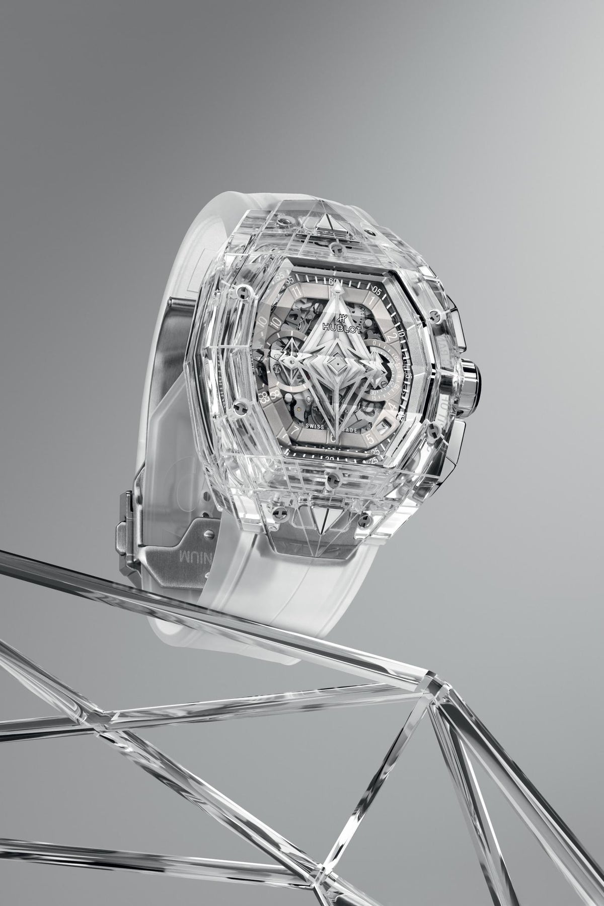Hublot Big Bang Unico Sang Mirror Watch - Silver - image 12