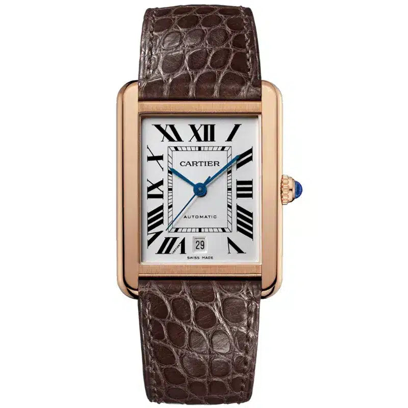 Cartier Tank Solo Mirror Watch - White - Men