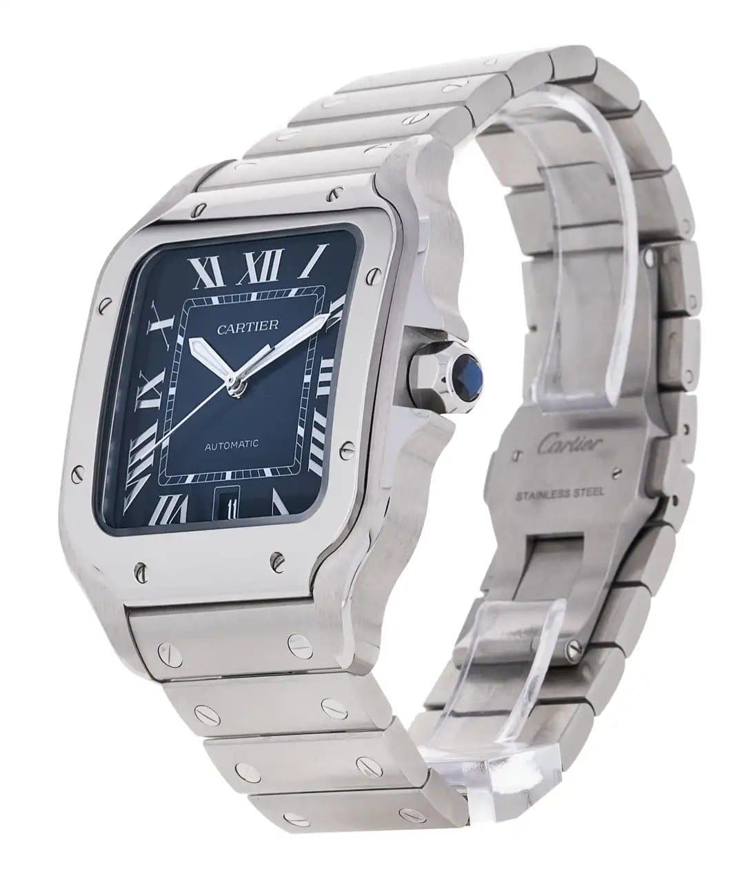 Cartier Santos Watch - Blue - Men - image 7