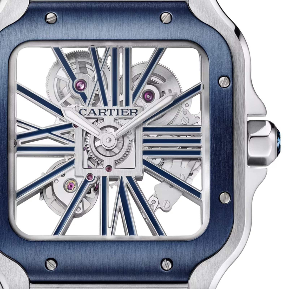 Cartier Santos Watch - Silver - Men - image 2