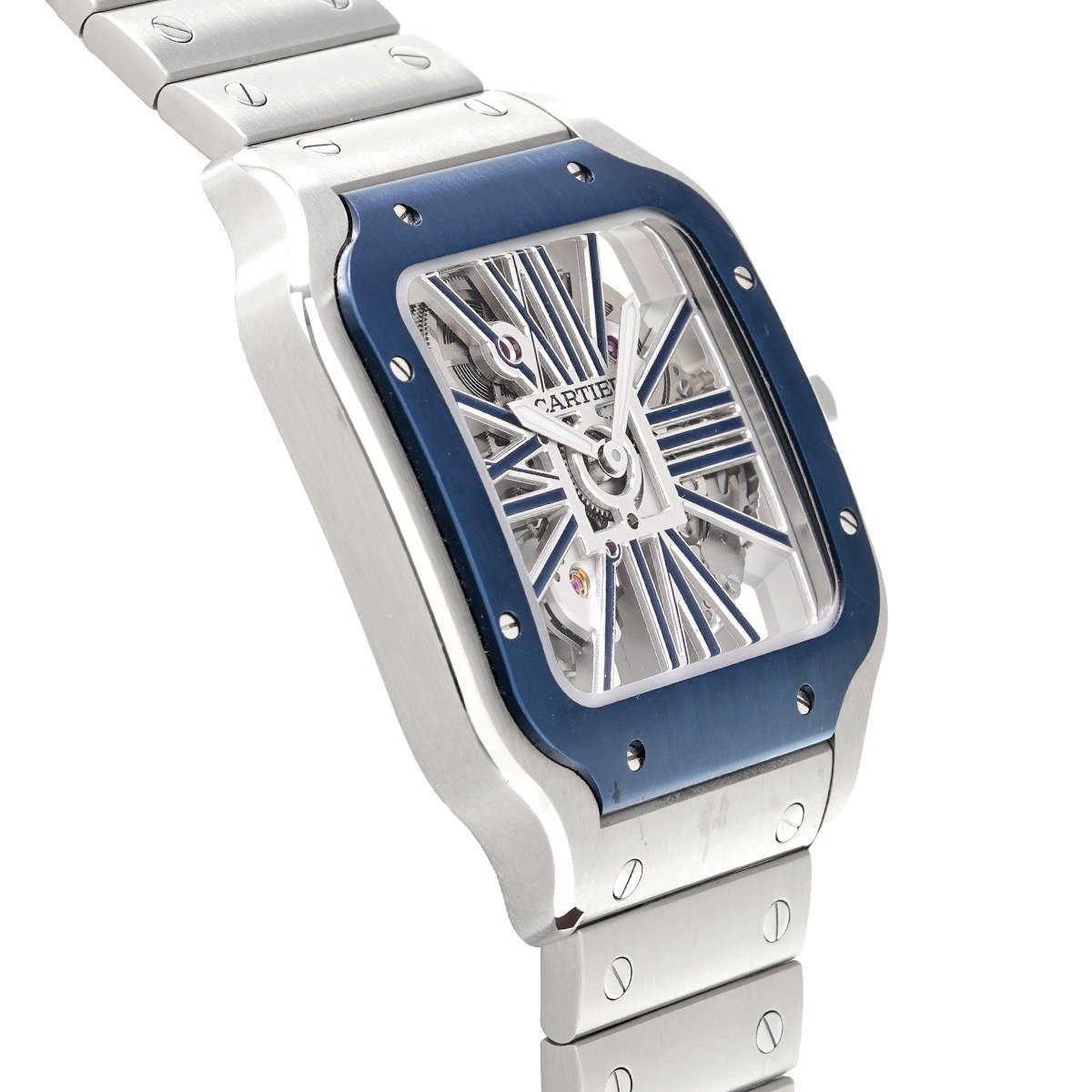 Cartier Santos Watch - Silver - Men - image 4