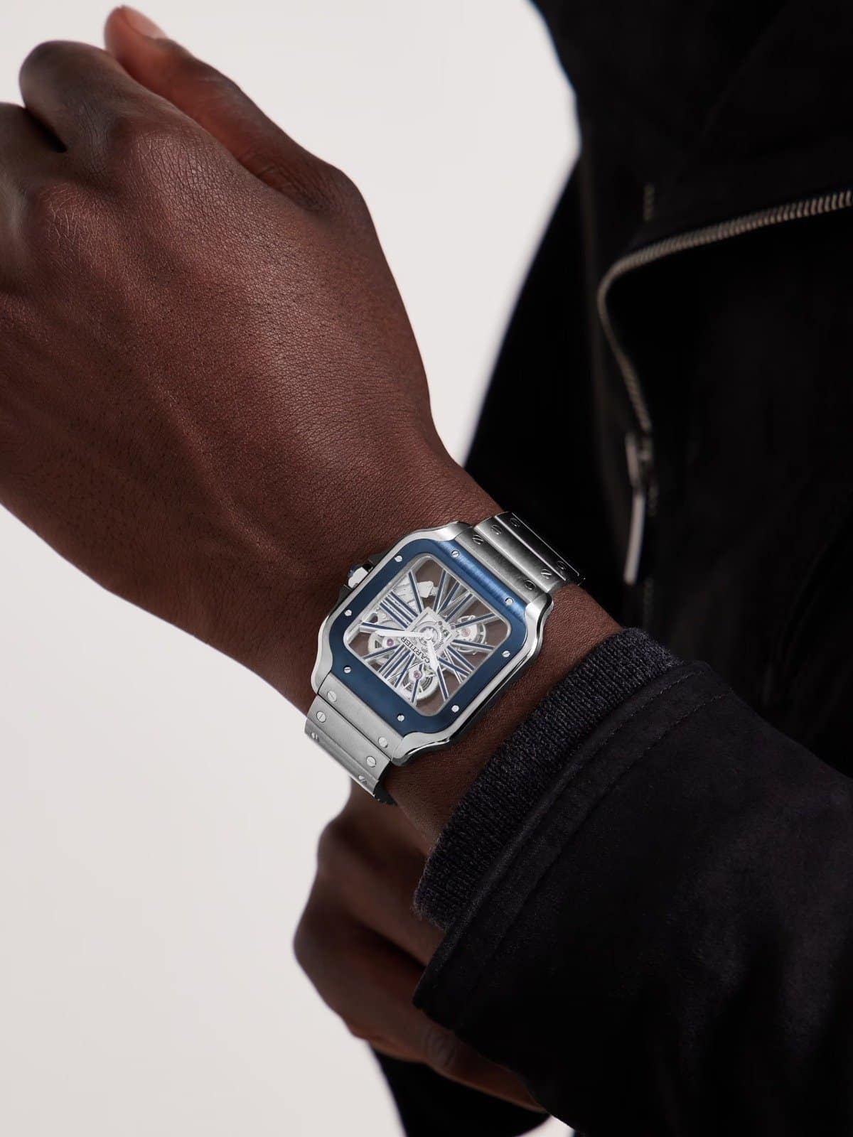 Cartier Santos Watch - Silver - Men - image 8