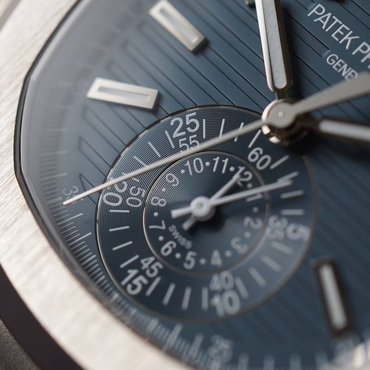 Patek Philippe Nautilus Mirror Watch - Blue