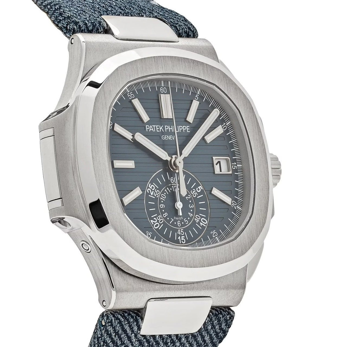 Patek Philippe Nautilus Mirror Watch - Blue