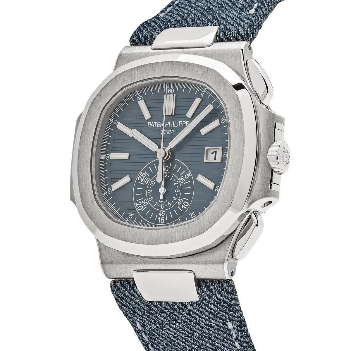Patek Philippe Nautilus Mirror Watch - Blue