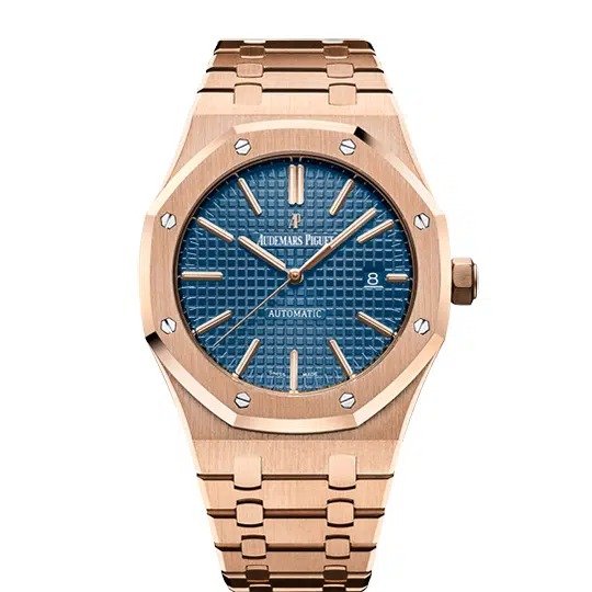 Audemars Piguet Royal Oak Mirror Watch - Blue - Men