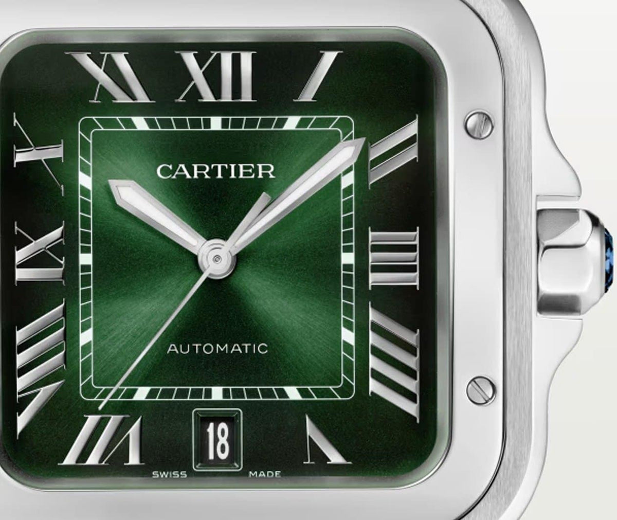 Cartier Santos Watch - Green - Men - image 5