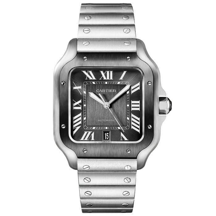 Cartier Santos Watch - Black - Men