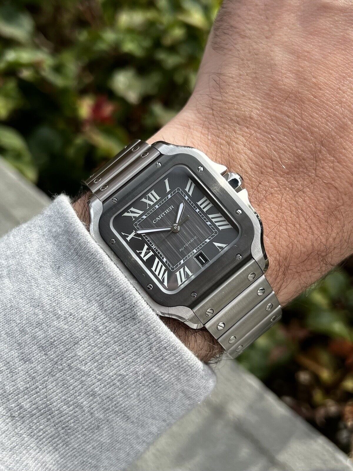 Cartier Santos Watch - Black - Men - image 10