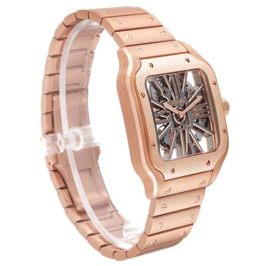 Cartier Santos Watch - Copper - Men - image 2