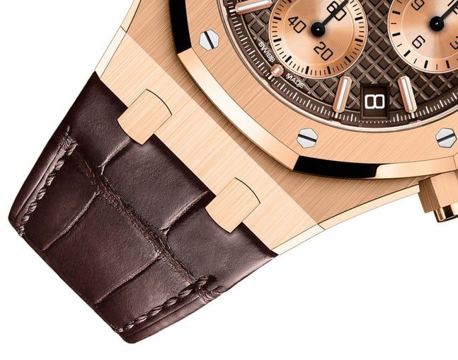 Audemars Piguet Royal Oak Chronograph Mirror Watch - Brown - Men - View 3