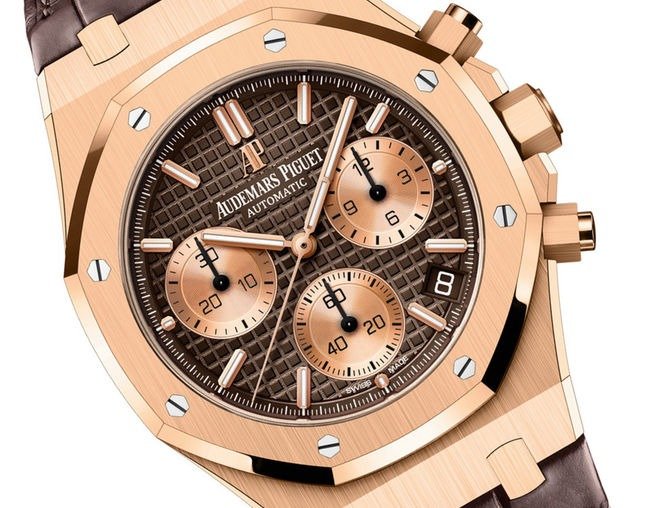 Audemars Piguet Royal Oak Chronograph Mirror Watch - Brown - Men - View 2