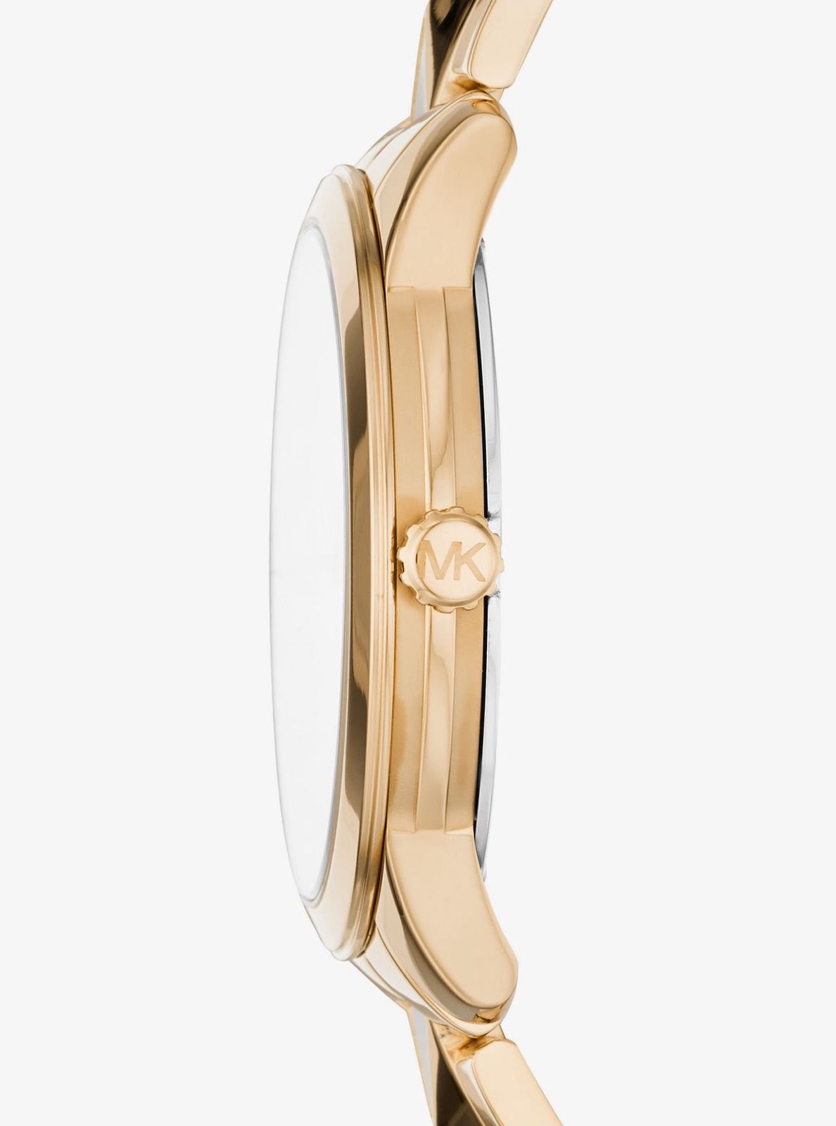 MICHAEL KORS Runway Mercer Gold-Tone and Pearl Watch