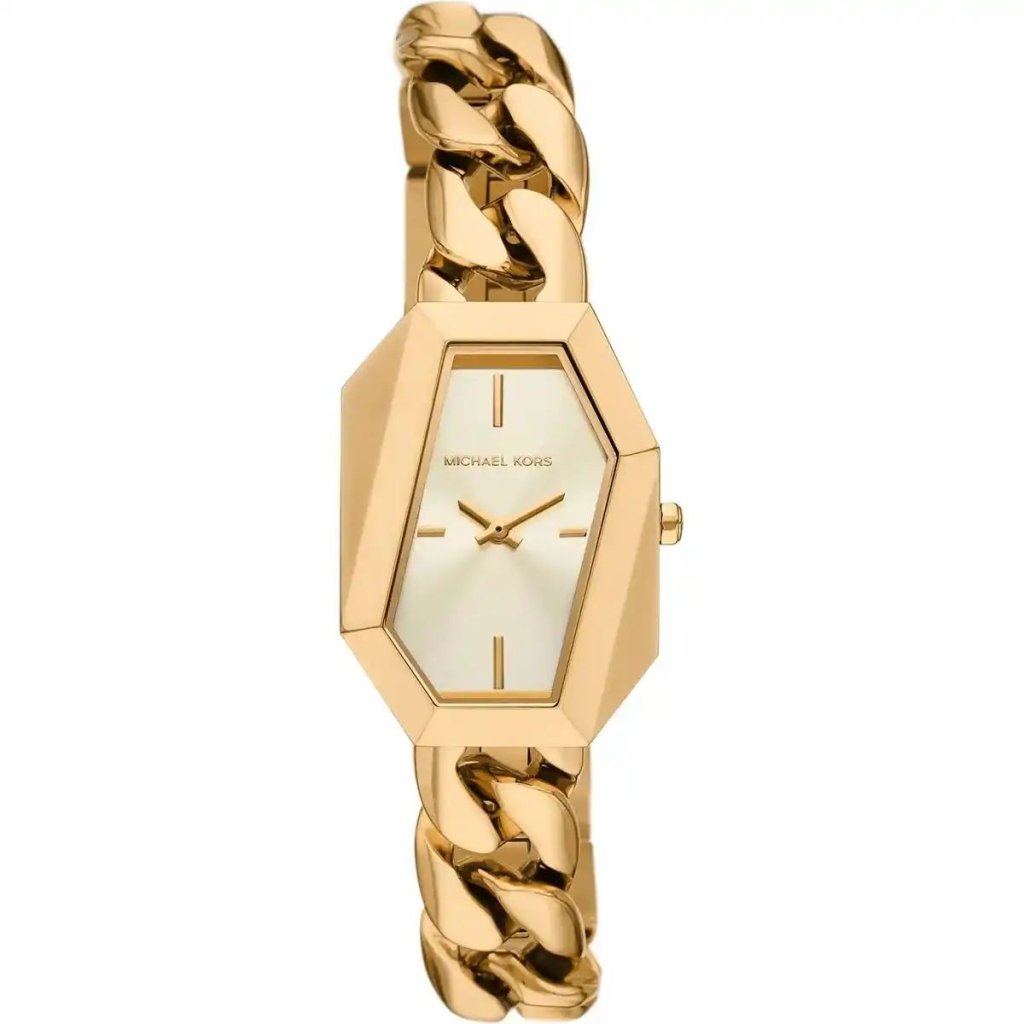Michael Kors Watch Suri For Women Gold dial Golden Metal Strap Color - cornerwatchesstore
