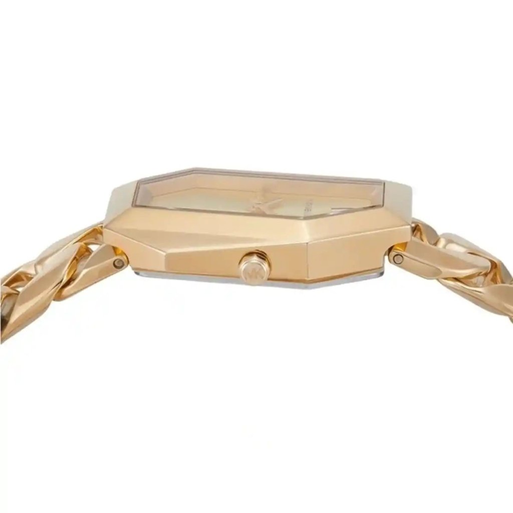 Michael Kors Watch Suri For Women Gold dial Golden Metal Strap Color - cornerwatchesstore