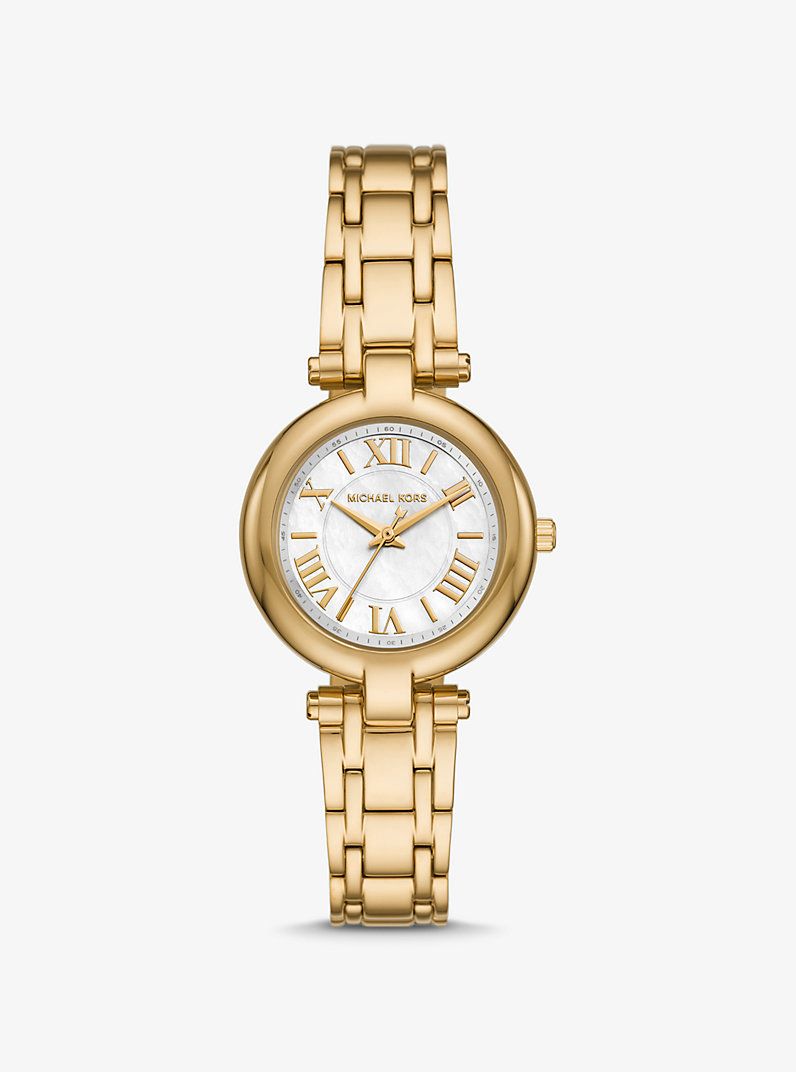 MICHAEL KORS OUTLET Mini Laney Gold-Tone Watch