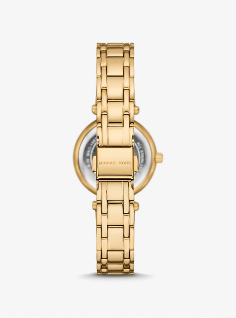 MICHAEL KORS OUTLET Mini Laney Gold-Tone Watch - cornerwatchesstore