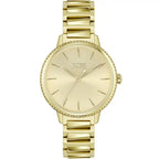 Hugo Boss Ladies Watch Signature With Gold dial Gold Metal Strap