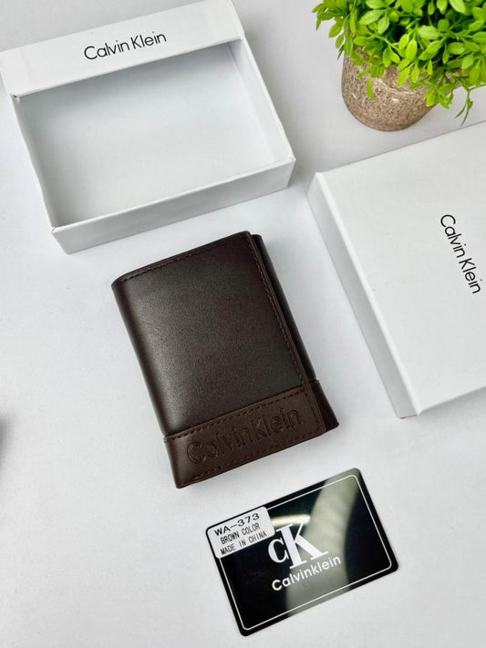 Calvin Klein Brown Men Wallet - cornerwatchesstore