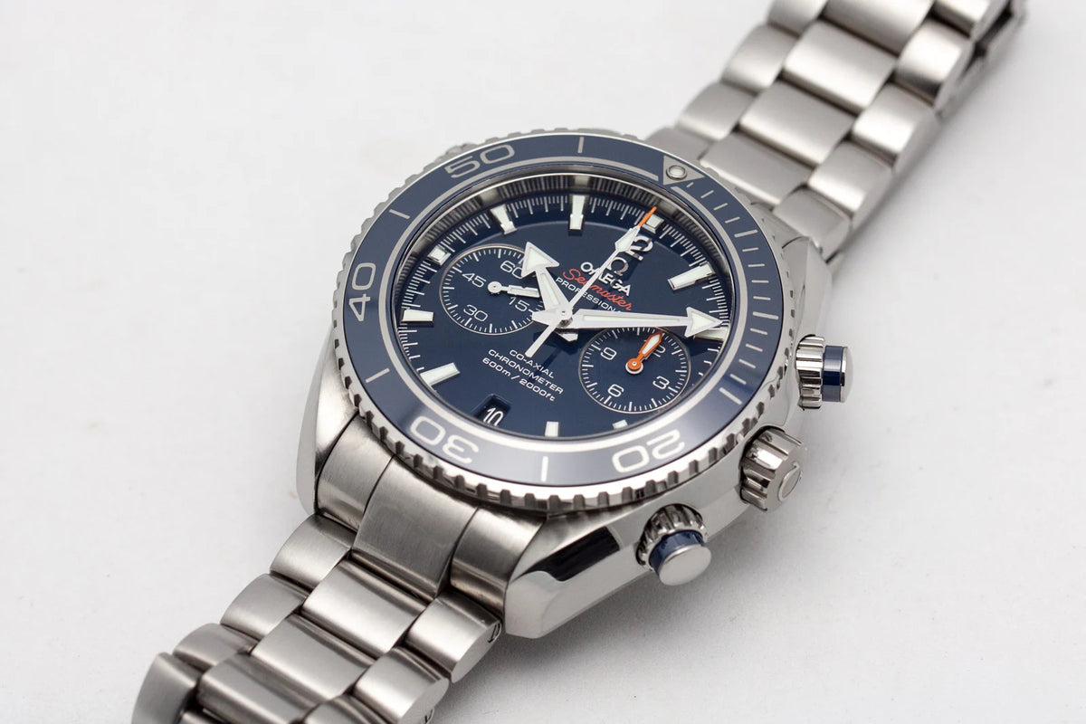Omega Seamaster Mirror Original Watch for Men - Blue Dial, Silver Metal Strap - Image 2