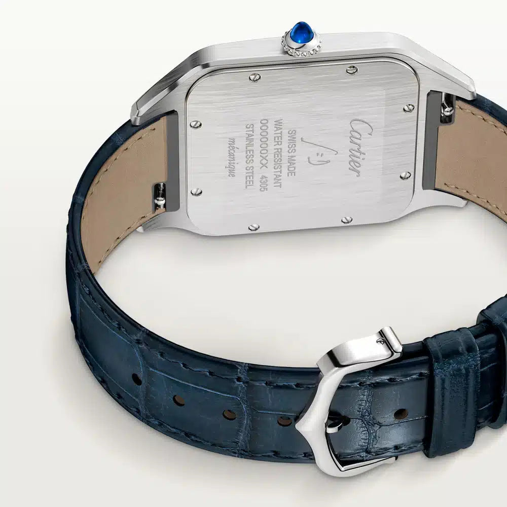 Cartier Santos Mirror Watch - Silver - Men - image 3