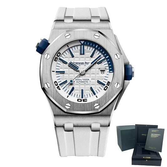 Audemars Piguet Royal Oak Offshore Mirror Watch - White - Men