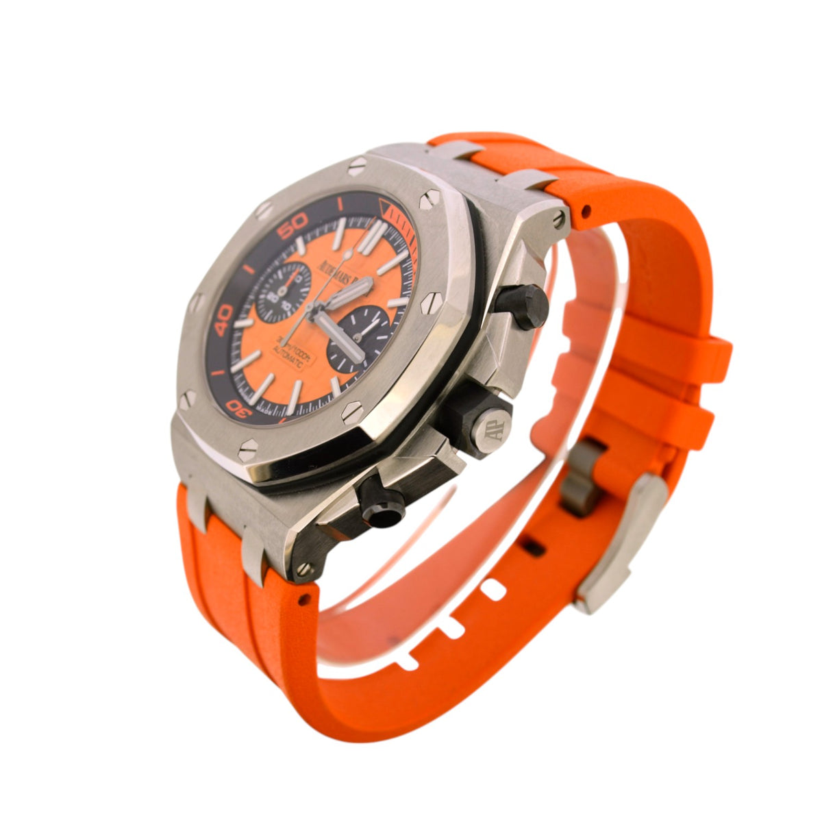 Audemars Piguet Royal Oak Offshore Chronograph Mirror Watch - Orange - Men - View 2
