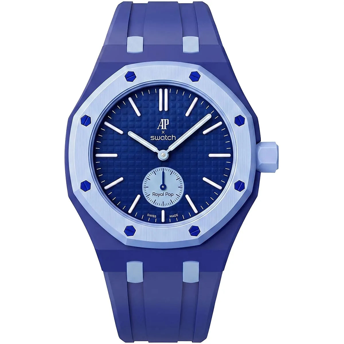 Audemars Piguet x Swatch Royal Pop ORENJI HACHI Mirror Pocket Watch - Blue - Unisex