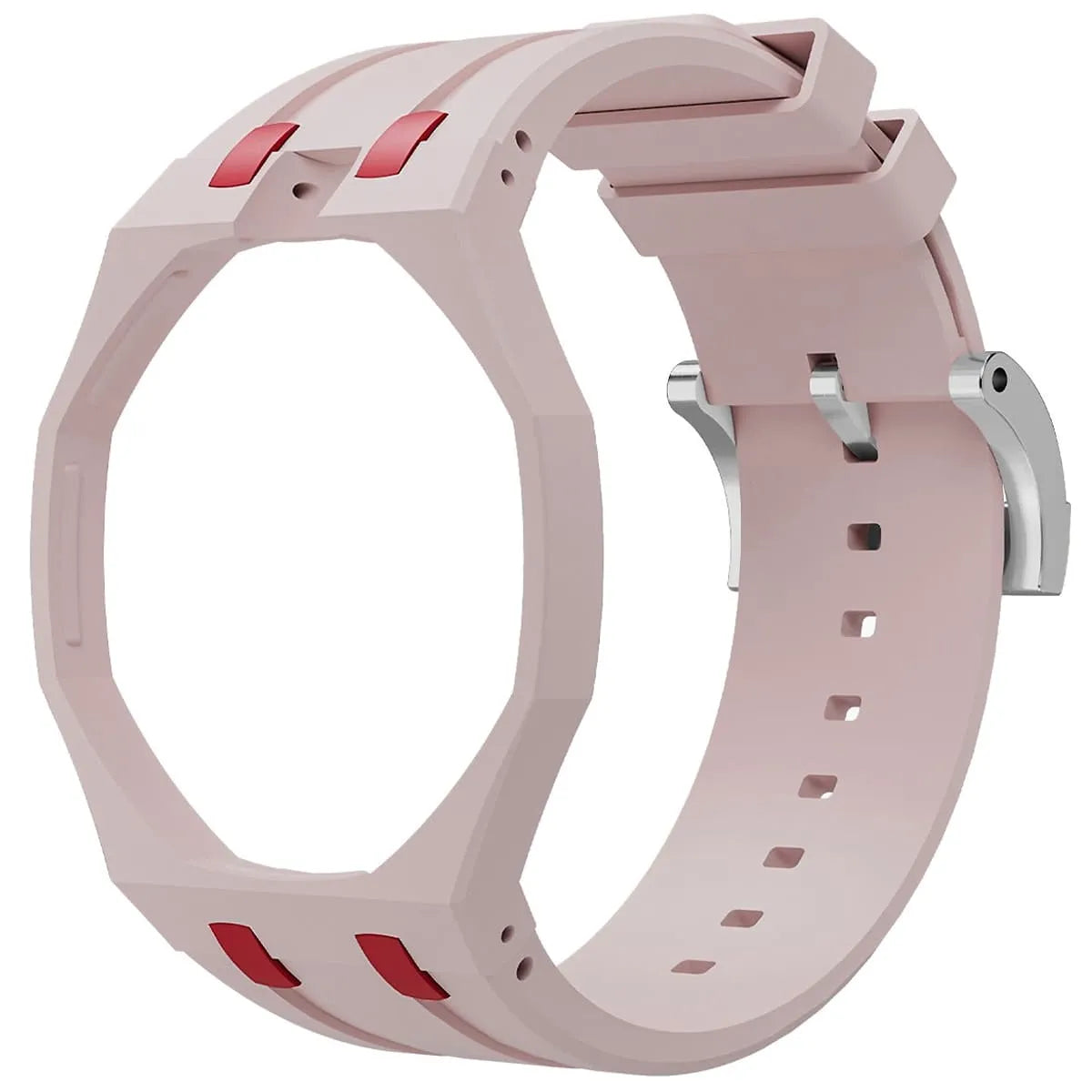 Audemars Piguet x Swatch Royal Pop OTTO ROSSO Mirror Pocket Watch - Pink - Unisex - View 4