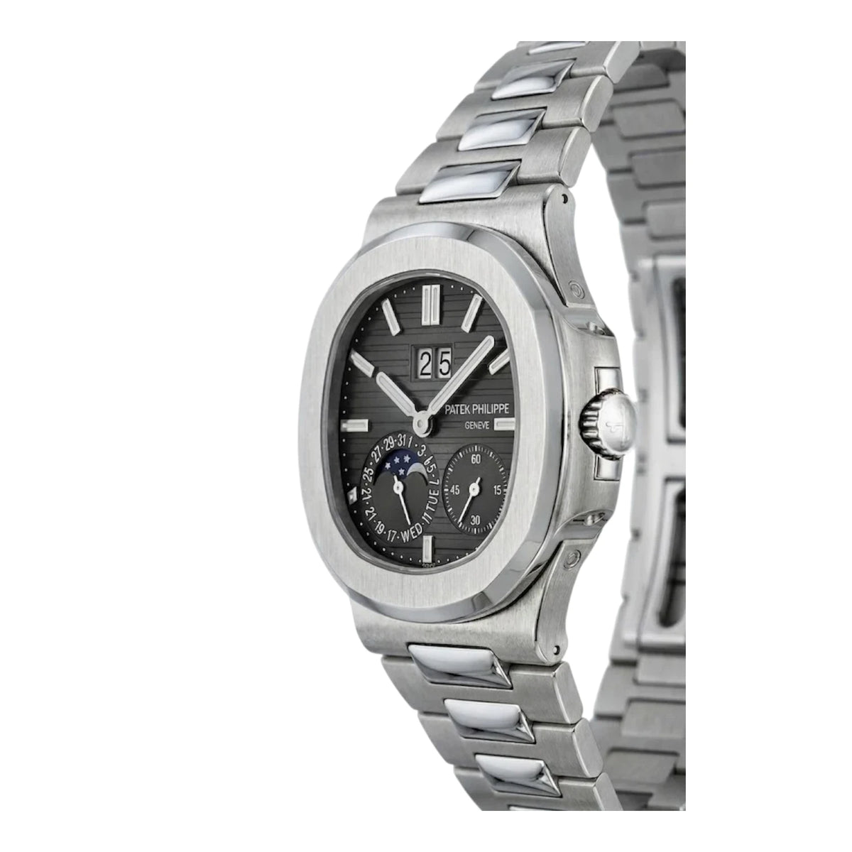 Patek Philippe Nautilus Mirror Watch - Black