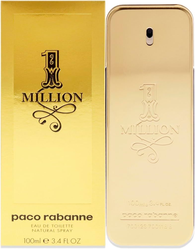 Paco rabanne 1 million for men 3.4 oz 100 ml