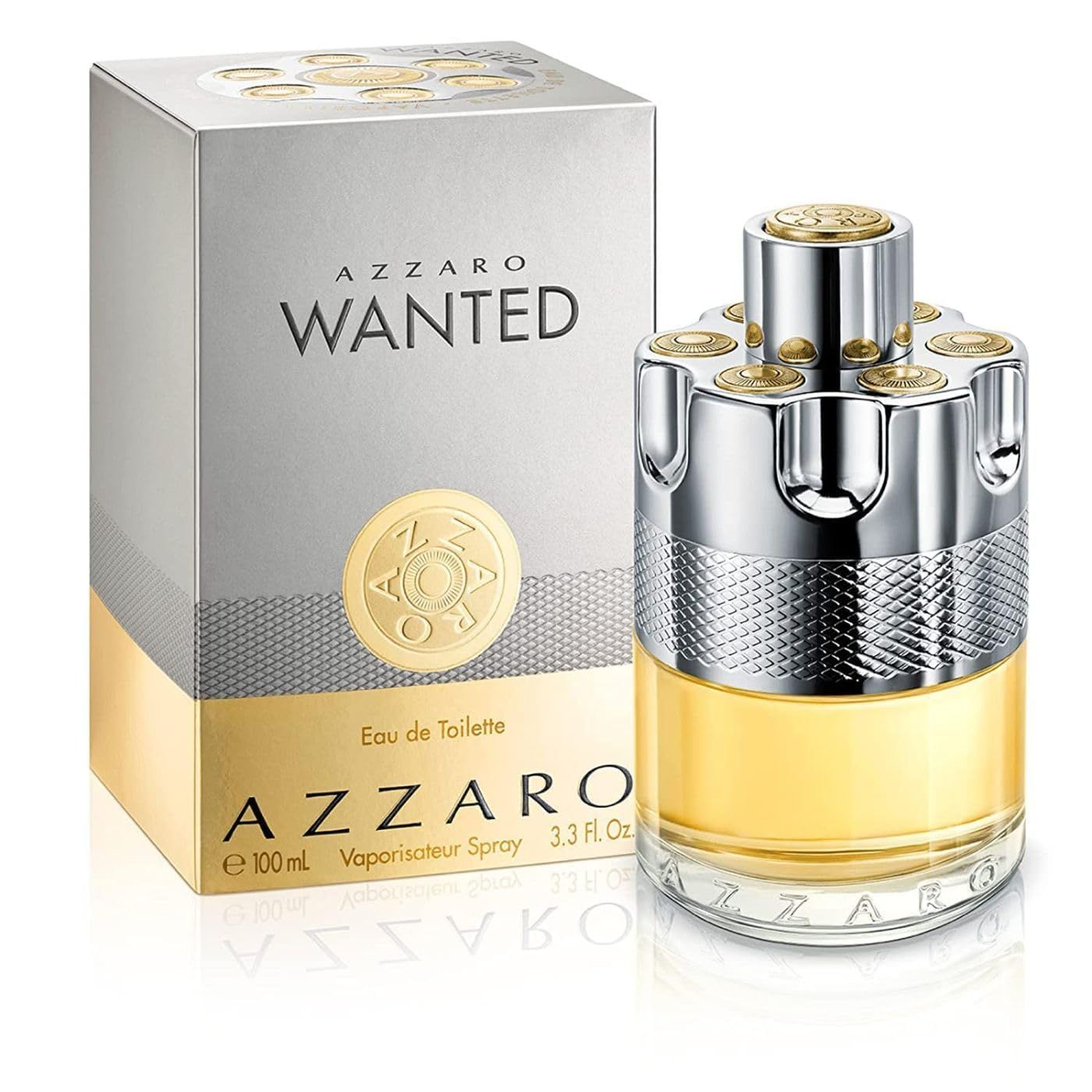 Azzaro Men's Wanted Eau De Toilette, 100ml: