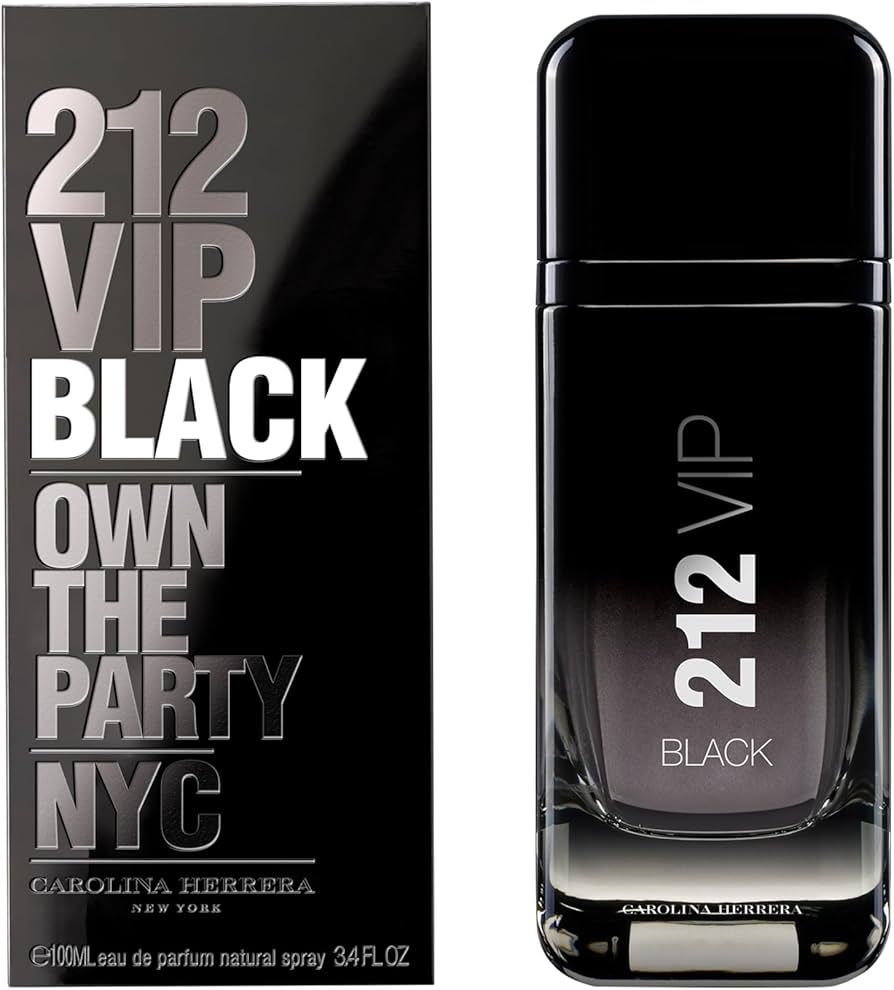 CAROLINA HERRERA 212 VIP BLACK (M) EDP 100ML: