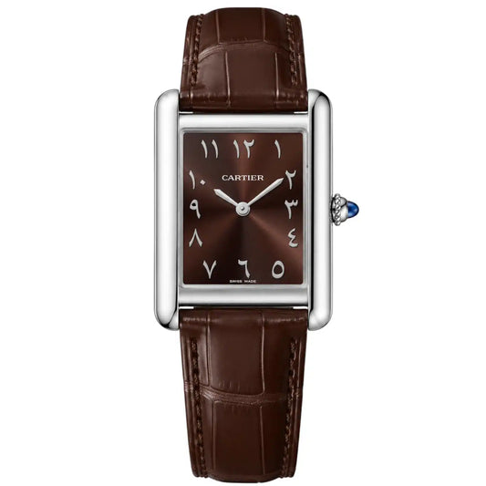 Cartier Tank Louis Mirror Watch - Brown - Men