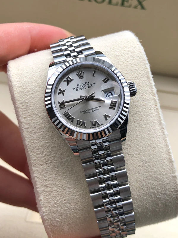 Rolex Datejust Mirror 31mm Silver dial Silver bracelet - image 1