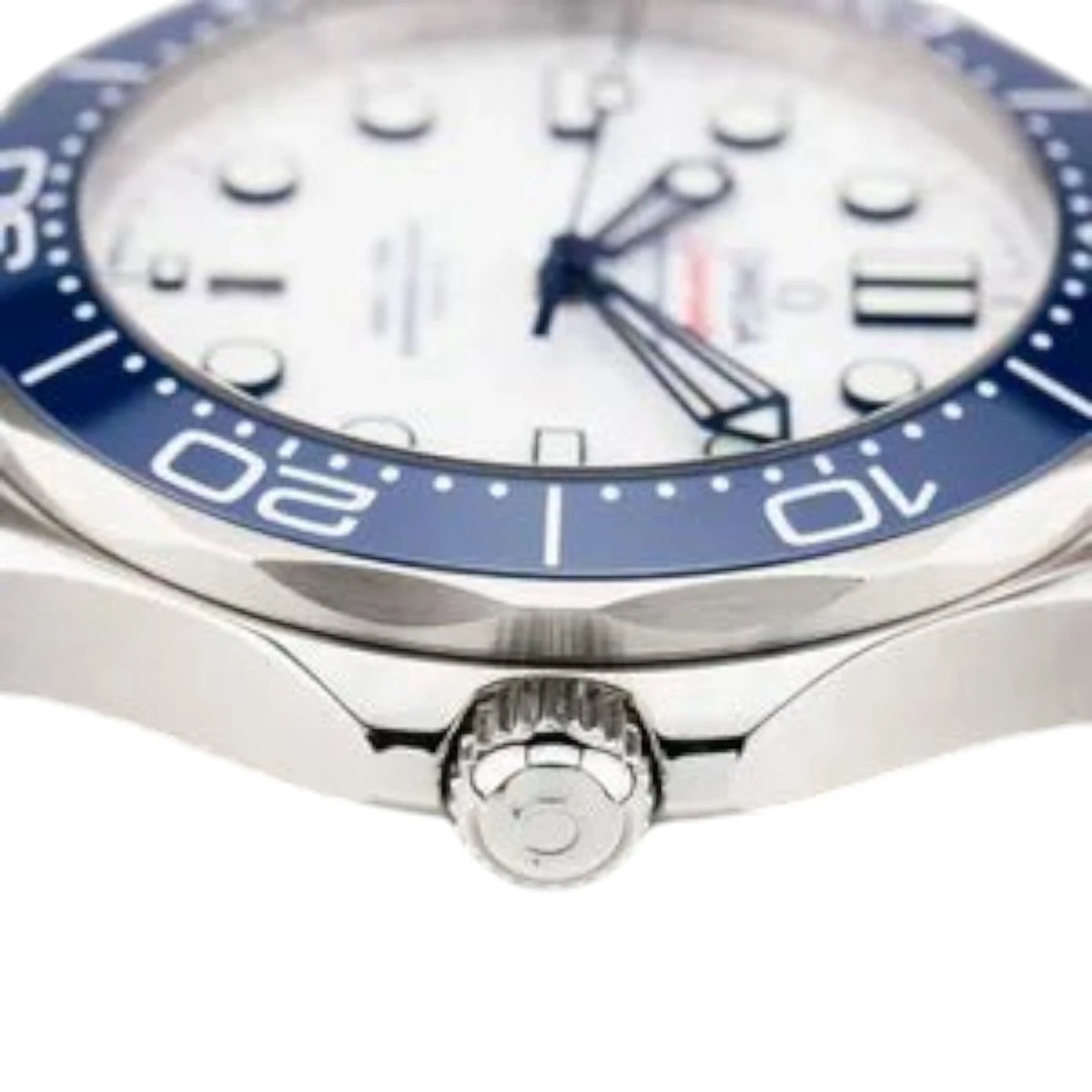 Omega Seamaster Mirror Original Watch for Men - White Dial, Silver Metal Strap - Image 7
